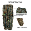 Adult 3D Woodland Leafy Camo Long Sleeve Long Pant Suits