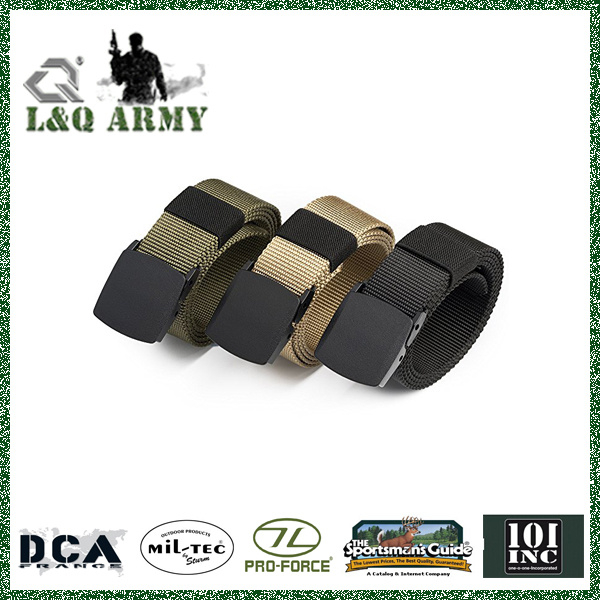 Mens Nylon Web Military Casual Army Outdoor Tactical Flexible Belt