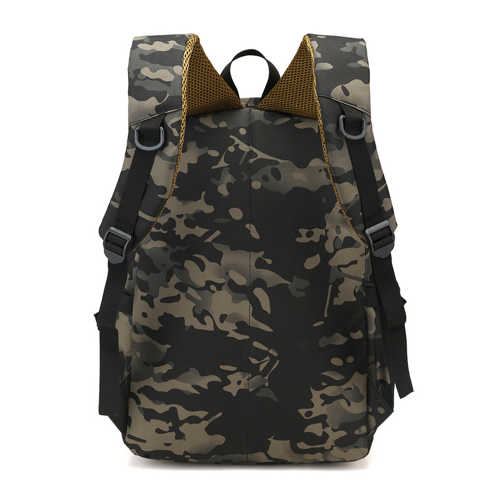 Large Capacity Backpack with Customizable Logo