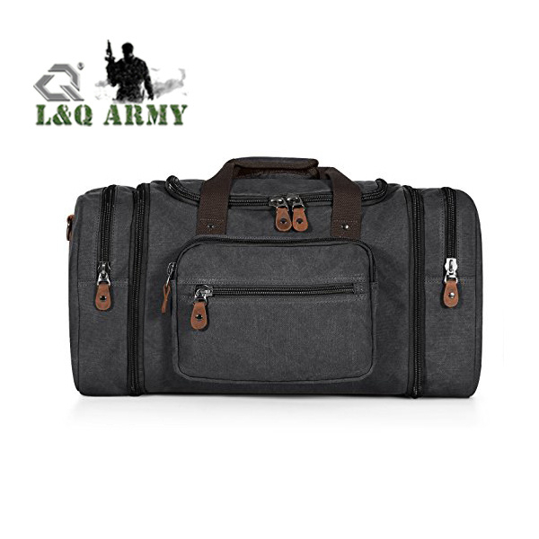 30L Canvas Travel Tote Luggage Men′ S Weekender Duffle Bag