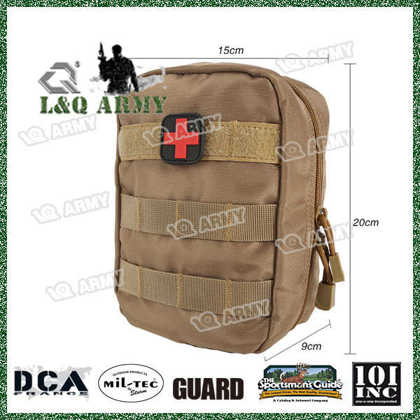 Outdoor Molle System Medical Accessory Bag Tactical EMT Medical First Aid Bag