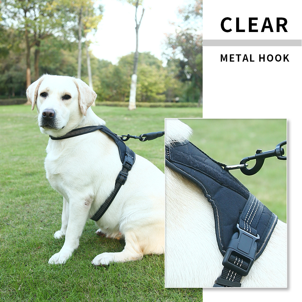 Pet Safe Vest Harness Tactical Military Vest Harness Pet