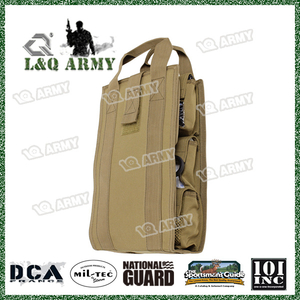 Military Insert Kit Aid Bag Medical Pack with Clear PVC Window