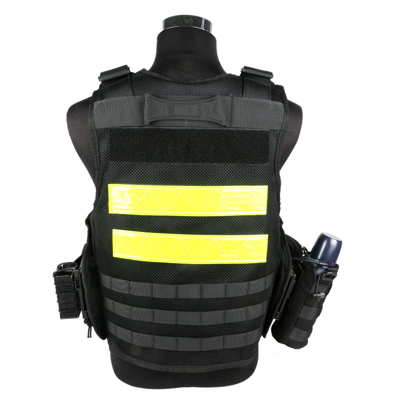 Reflective Tactical Vest Outdoor Combat Vest Tactical Security Vest Military Plate Carrier