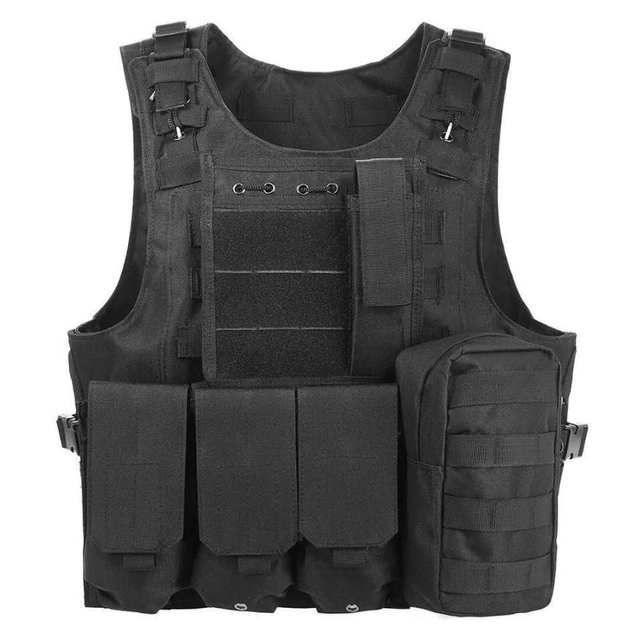 Tactical Vest Holster for Police Soldiers Mens Tactical Bike Vest