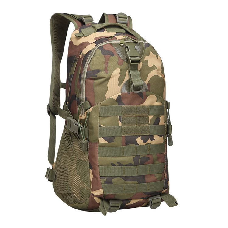 40L Camouflage Oxford Climbing Camping Travel Molle Rucksack Back Pack Military Bag 3D Tactical Backpack