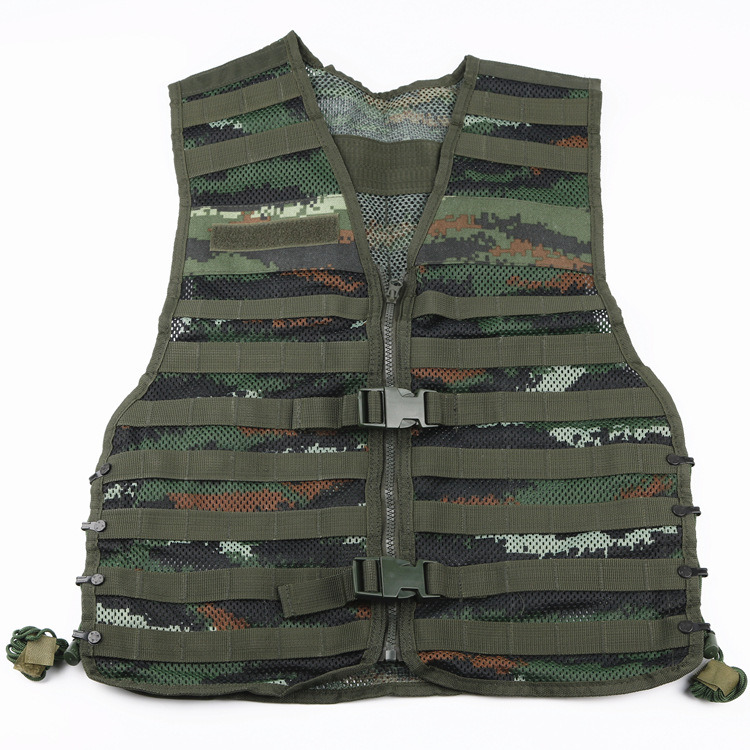 Police Service Military Tactical Harness Vest Camouflage Enhanced Tactical Load Bearing Vest