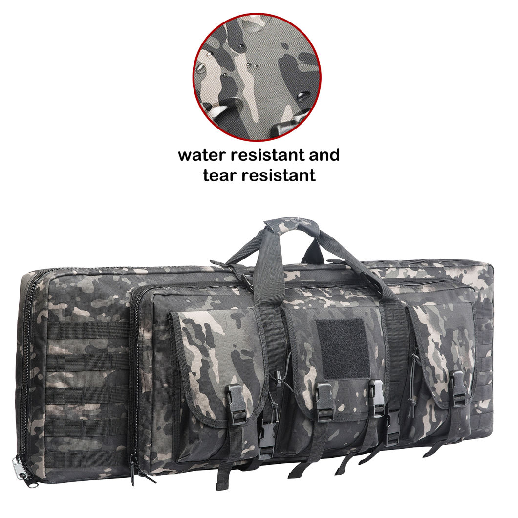 Tactical Equipment Firearm Backpack for Hunting Outdoor Double Long Rifle Pistol Gun Bag