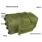 Custom Design Folding Shopping Trolley Bag Huge Capacity Military Trolley Bags