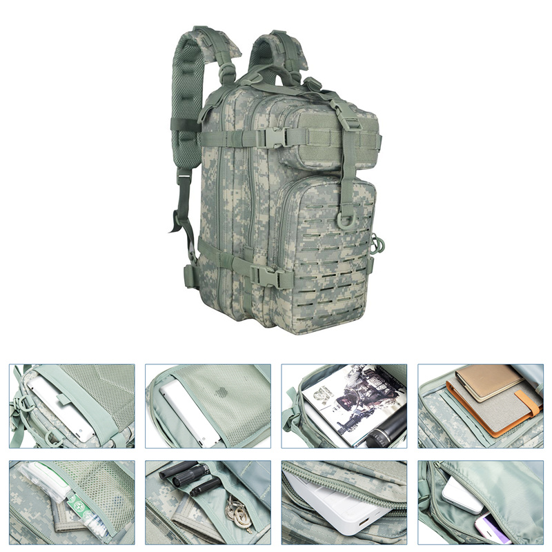 Trekking Hunting Hiking Molle Military Tactical Bag Backpack