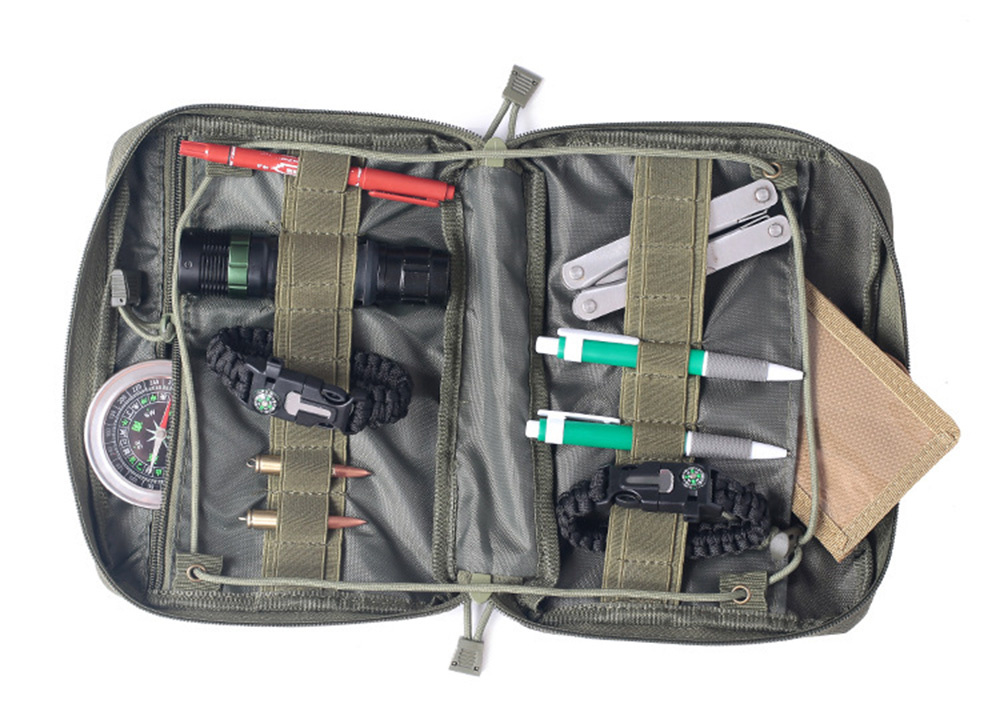 Tactical Molle Pouch Waist Bag Multifunctional EDC Tool Pack Outdoor Military Magazine Organizer Utility Kit Holder Medic Bag