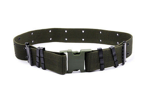 New Adjustable Men Army Military Tactical Belts Heavy Duty Combat Waistband