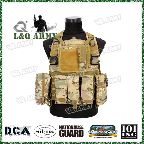 High Quality Tactical Molle Airsoft Vest Paintball Combat Soft Vest