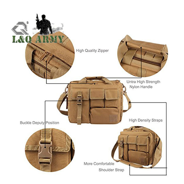 2018 New Outdoor Tactical Laptop Bag for Traveling&Daily Life