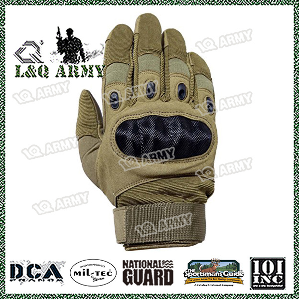 Men′ S Tactical Military Hard Soft Knuckle Army Combat Full Finger Gloves