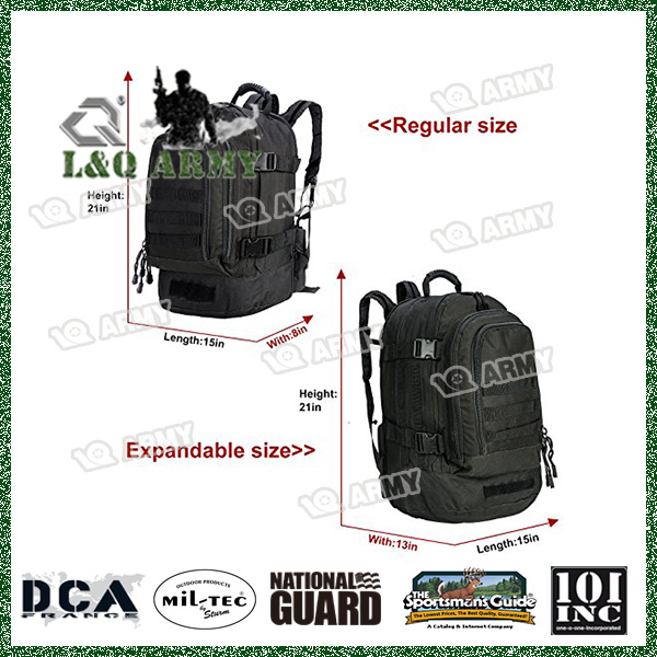 Outdoor 3 Day Expandable Tactical Military Backpack