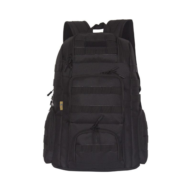 Black Fashion Travel Outdoor Tactical Backpack