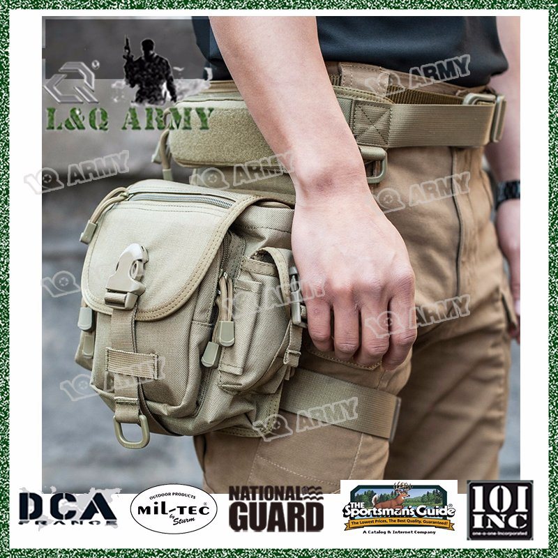 Outdoor Tactical Leg Bag Waist Pack Military Leg Pouch