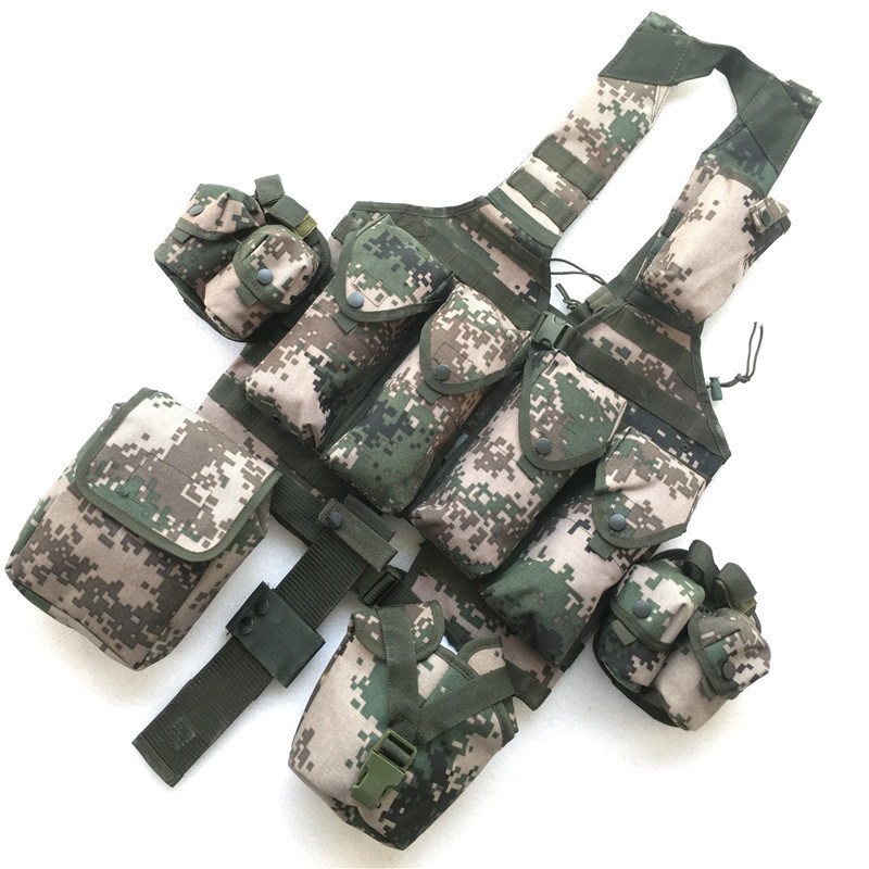 Multi-Color Optional Tactical Vest Bullet Bag Pouch Vest