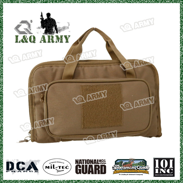 Tactical Coyote Durable Pistol Gun Bag