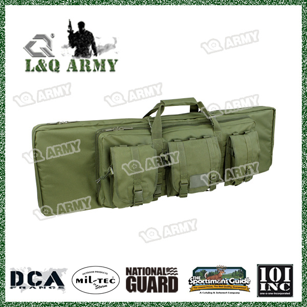 Double Tactical Gun Bag Rifle Case with Shoulder Straps