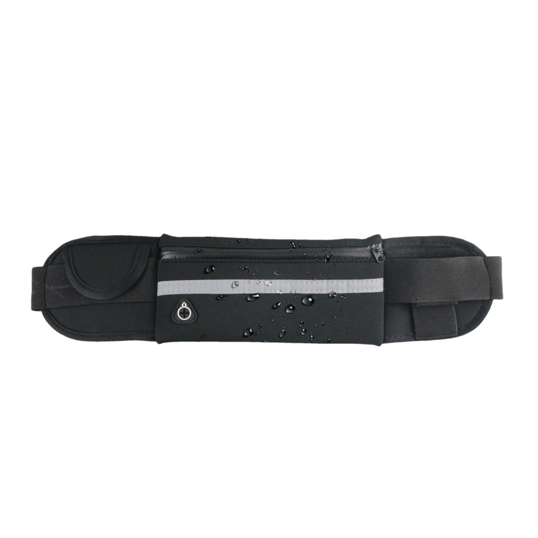 Runner Black Waist Bag Men