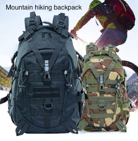 March Nylon Tactical Backpack 900d 25L, Camping March Bag, Hunting, Camouflage Bag