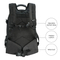 in Stock Tactical Waterproof Large Capacity Backpack for Sports and Outdoors