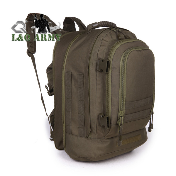 Tactical 3-Day Expandable Backpack with Waist Pack Hiking Camping