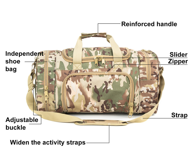 Military Tactical Duffle Bag Gym Duffel Bag