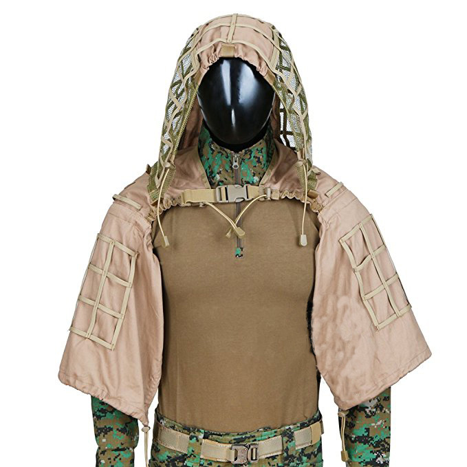 Tactical Sniper Top Ghillie Base Airsoft Hunting Ghillie Suit