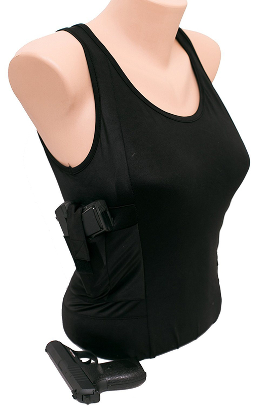 Women′ S Tactical Tank Top with Concealed