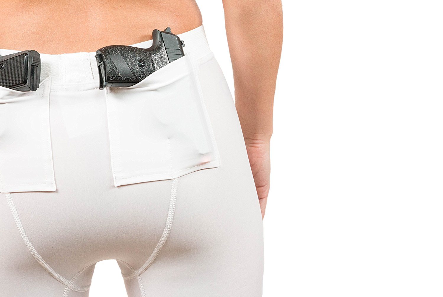 Concealed Carry Women′ S Gun Holster Compression Shorts