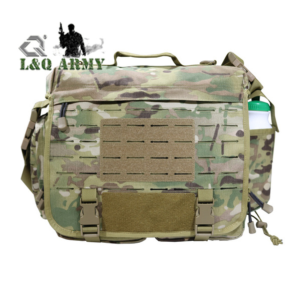 Tactical Laser Cut Large Messenger Bag