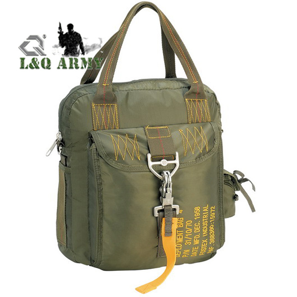 Parachute Carrying Zipper Nylon Bag for Camping Traveling