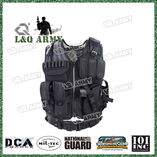 Tactical CS Field Vest Outdoor Combat Training Vest Adjustable