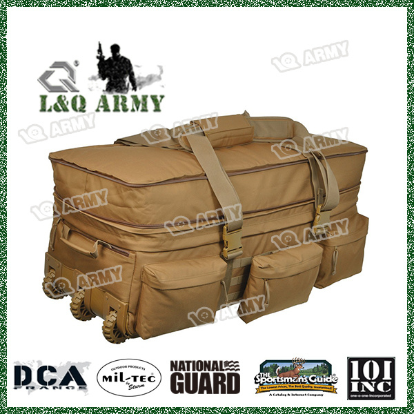 Military Tactical Rolling Luggage X-Large Bag for Wholesale