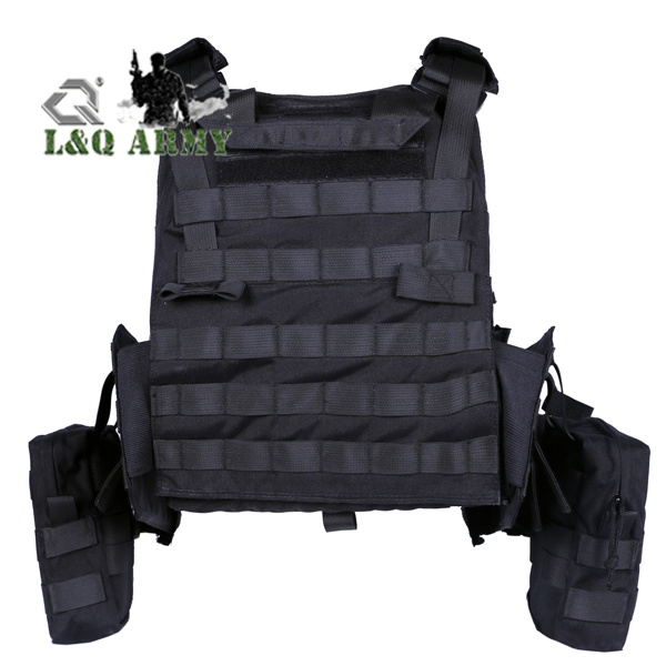 Tactical Quick Release Plate Carrier Vest with Pouches