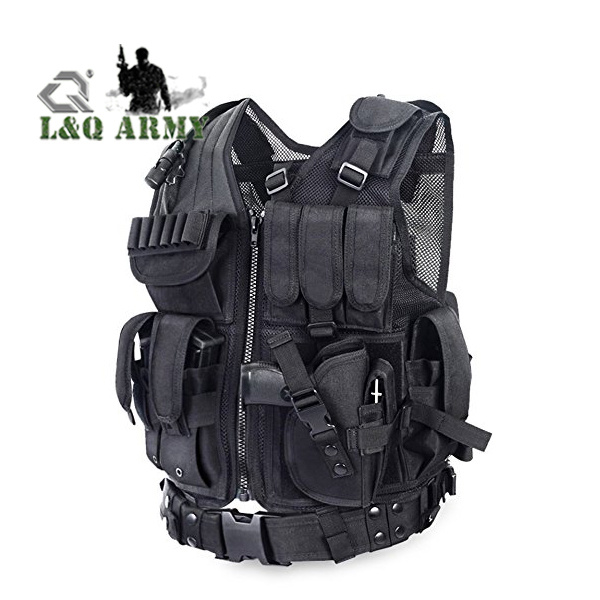 New! Tactical Molle Military Airsoft Paintball Vest