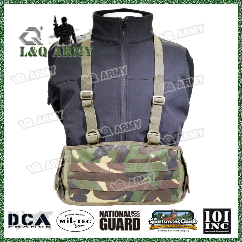 Tactical Molle H Harness Suspender Battle Duty Belt