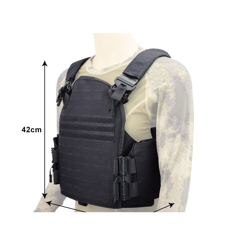 Molle System and Quick Release System Tactical Vest Multi Pockets Cargo Utility Tactical Vest for Men