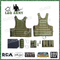 Military Combat Load Bearing Vest Double Sewing Line with Adjustable Waist Tactical Vest