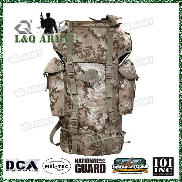 65L Vegetato Desert Camouflage Military Rucksack for Europe Market