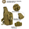 Military Shoulder Tactical Sling Bag Chest Pack Multifunctional Tactical Chest Bag Large Capacity