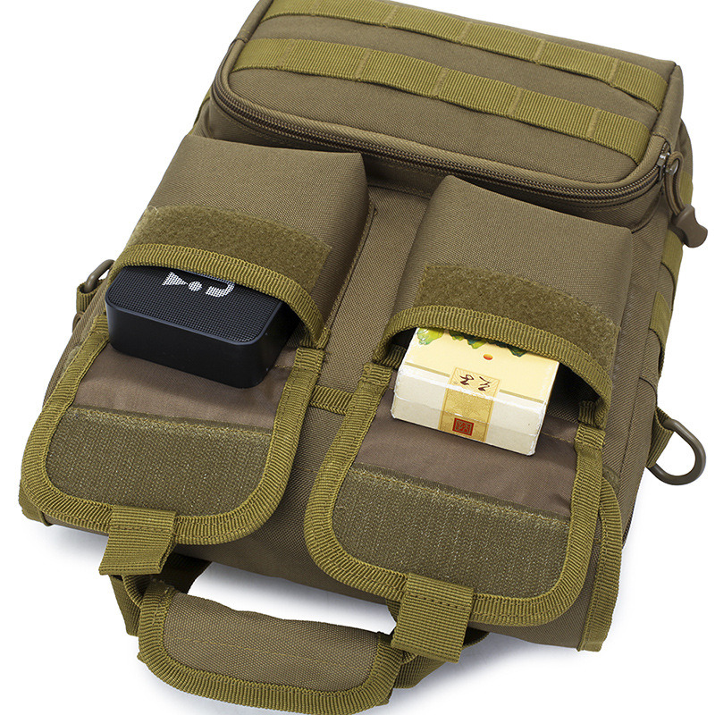 Outdoor Tactical Shoulder Bag Multifunctional Large-Capacity Military Fan Messenger Bag