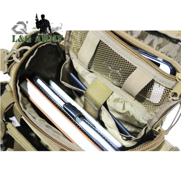 Tactical Shoulder 3 Way Waist Bag Travel Hiking