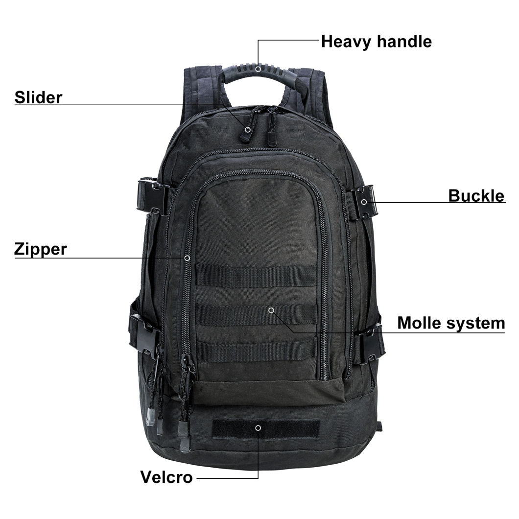 in Stock Tactical Waterproof Large Capacity Backpack for Sports and Outdoors