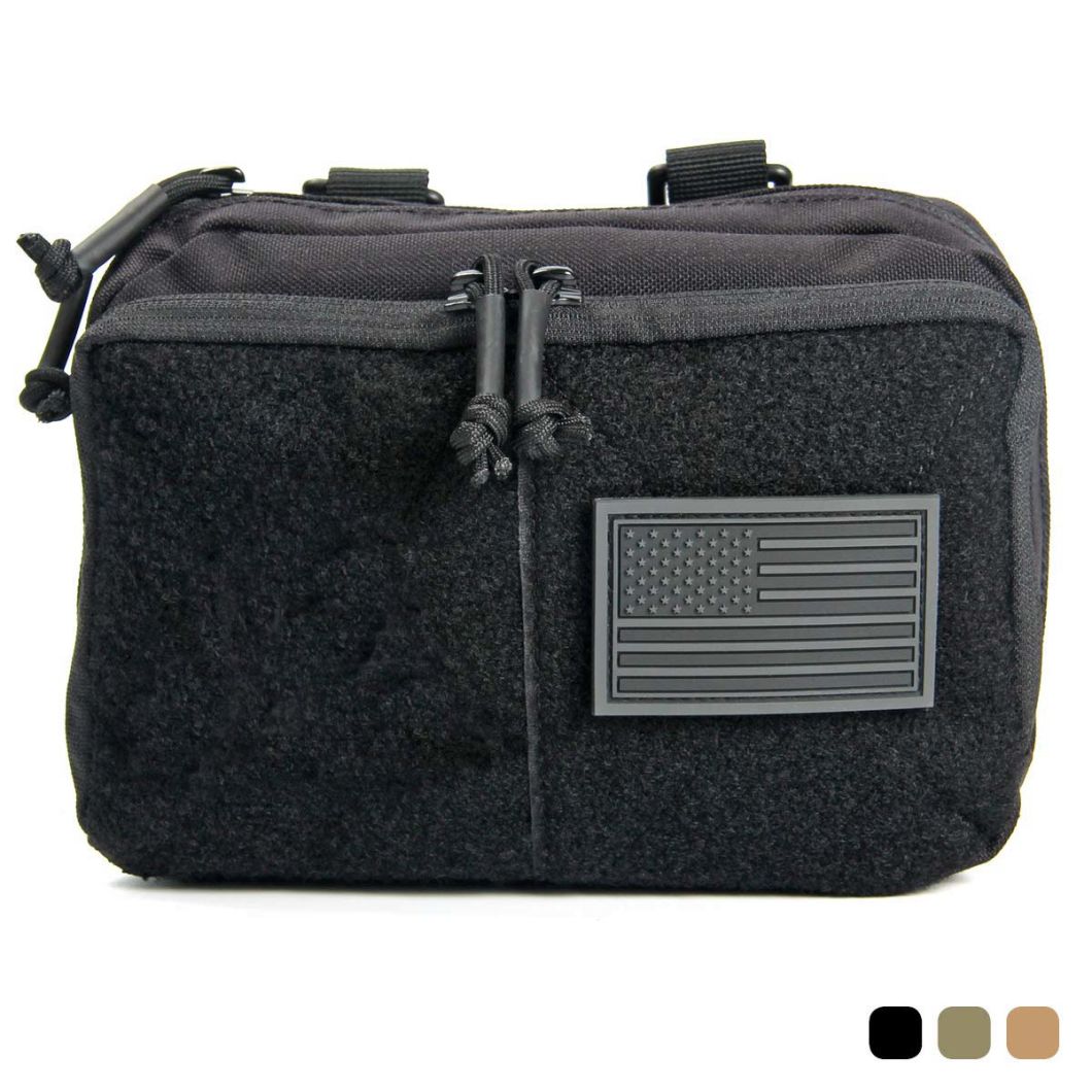 Tactical Molle Admin Pouch EDC Utility Hiking Ifak Tool Pack