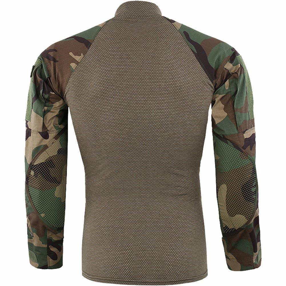 Men′ S Tactical Military Combat Long Sleeve Shirt