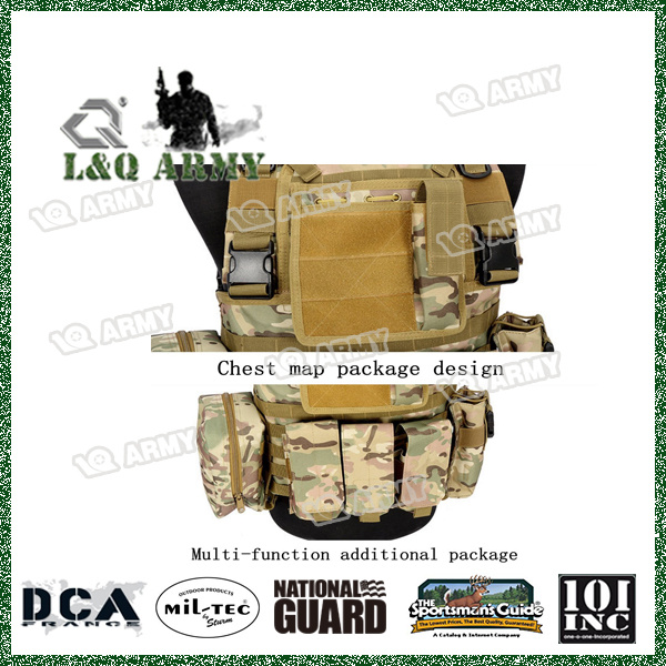 High Quality Tactical Molle Airsoft Vest Paintball Combat Soft Vest